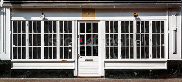 Facade of an abandoned building Stock photo © amok