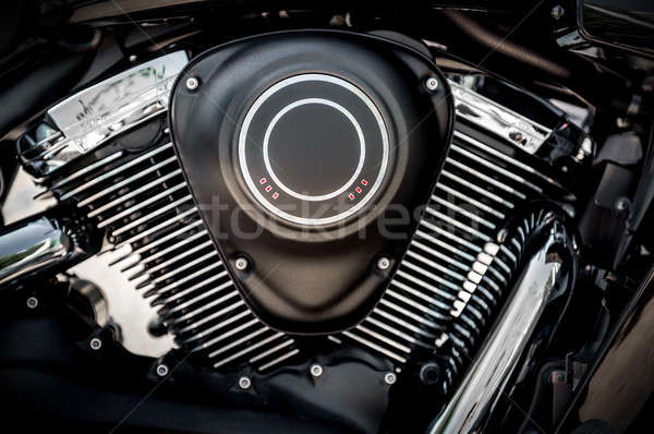 Motorcycle engine close-up Stock photo © amok