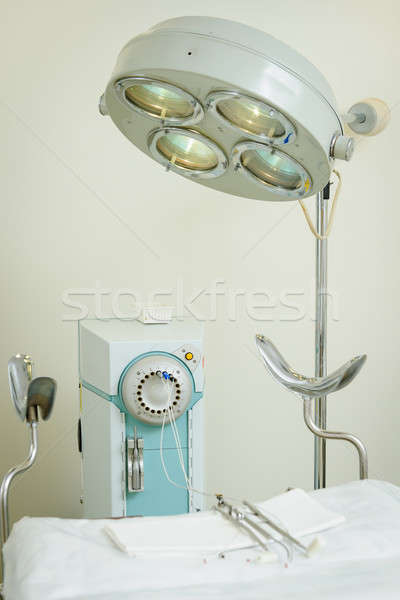 Equipment at gynecologic oncology department at hospital Stock photo © amok