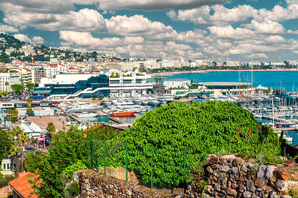 Panoramique vue vieille ville port la bâtiment [[stock_photo]] © amok
