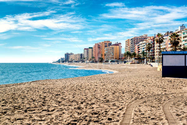 Fuengirola beach. Costa del Sol. Malaga, Andalusia. Spain Stock photo © amok