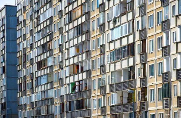 The panel house Stock photo © amok