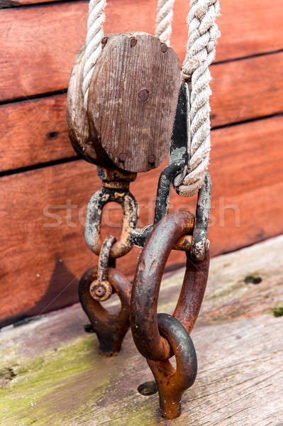 Ship tackles Stock photo © amok