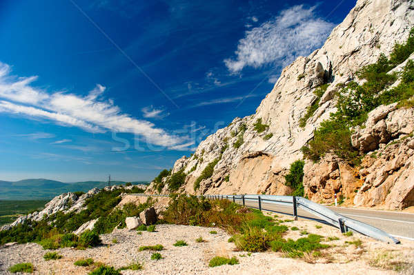 Scenic mountain landscape. Croatia Stock photo © amok