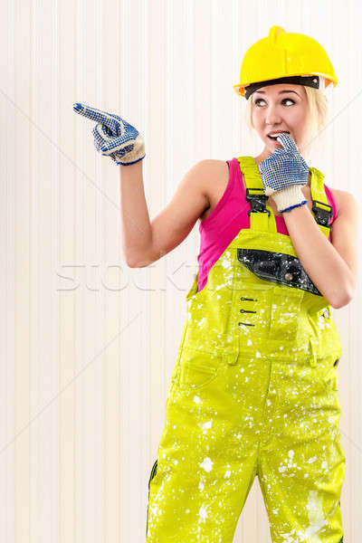women wearing hats indoors