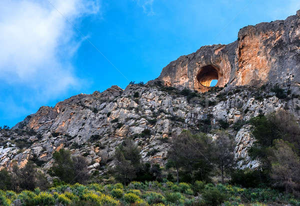Canelobre Caves in Busot town. Alicante, Spain Stock photo © amok