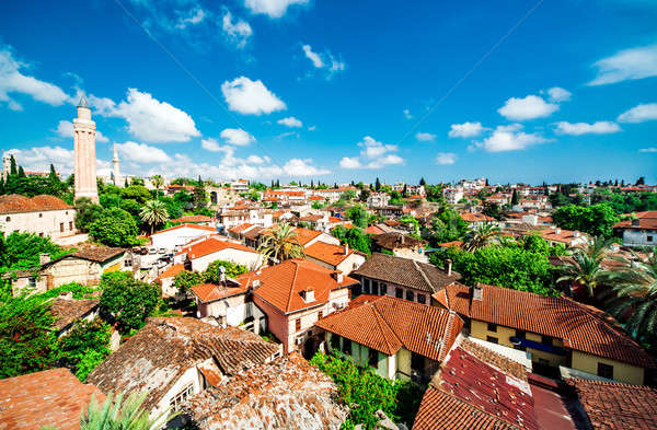 Urbanism turc recurge casă oraş peisaj Imagine de stoc © amok