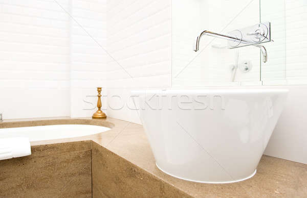 Foto stock: Moderna · bano · interior · diseno · casa · hotel