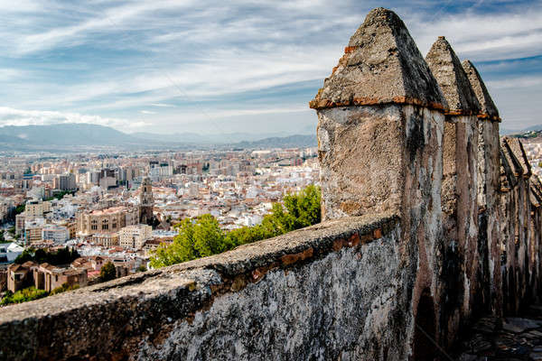 Imagine de stoc: Malaga · vedere · oraş · Spania · constructii