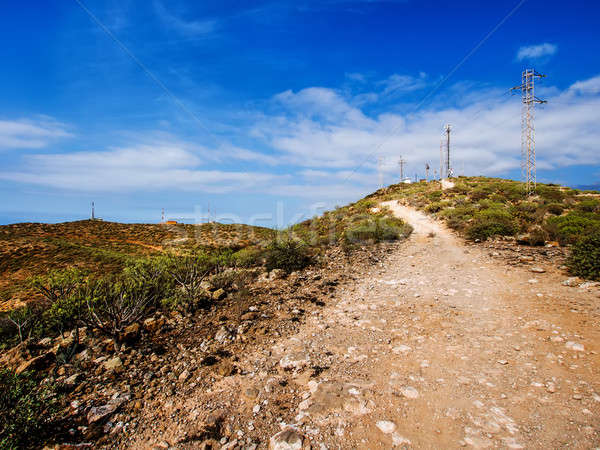 Topo montanha tenerife canárias Espanha céu Foto stock © amok