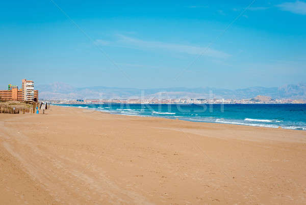 Los Arenales del Sol beach. Spain Stock photo © amok