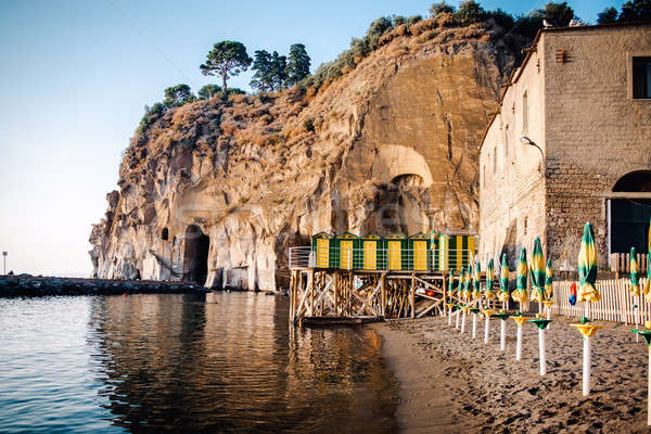 Cliffs at Marina di Cassano, Piano di Sorrento. Italy Stock photo © amok