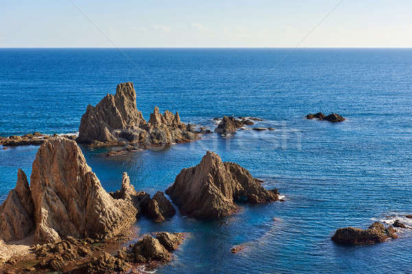 Las Sirenas in the Cabo de Gata-Nijar Natural Park. Spain Stock photo © amok