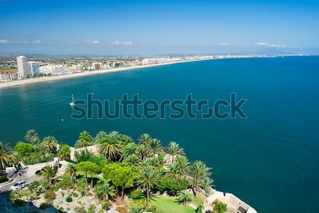 Stock photo: Beautiful landscape (Peniscola, Spain)