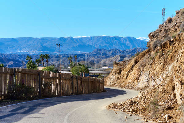 Tabernas Desert in Spain Stock photo © amok