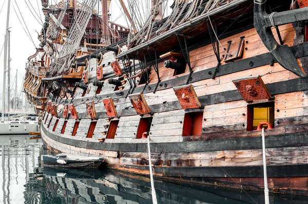 Сток-фото: судно · туристическая · достопримечательность · римской · фильма · Италия
