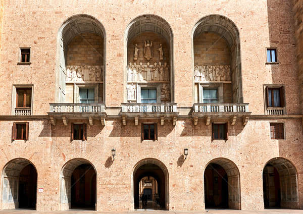 The Benedictine abbey of Santa Maria de Montserrat Stock photo © amok