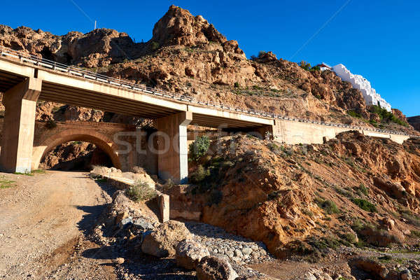 Viaduct between Aguadulce and Almeria cities. Spain Stock photo © amok