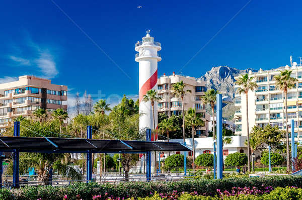 View of the Marbella resort city Stock photo © amok