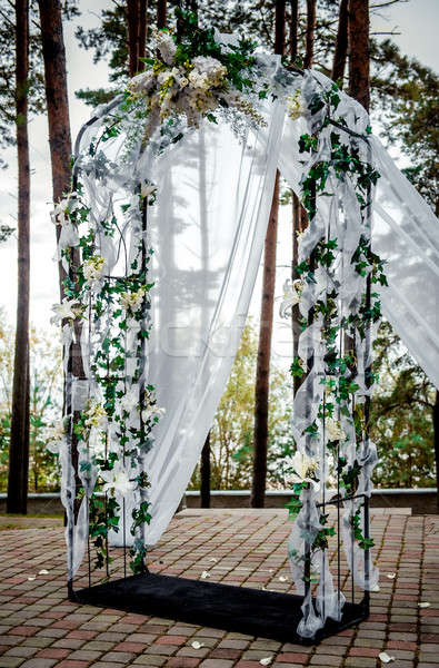 Wedding arch outdoors Stock photo © amok