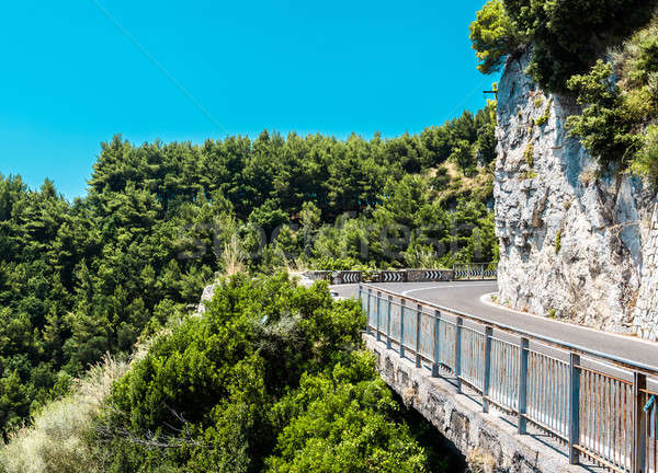 The road along the Amalfi Coast. Italy  Stock photo © amok