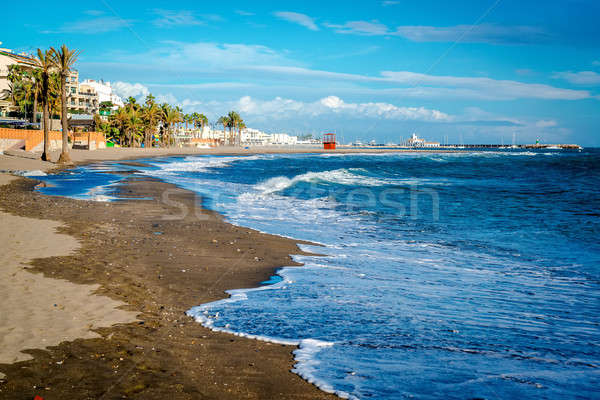 Pittoresque côte ville malaga Espagne soleil [[stock_photo]] © amok