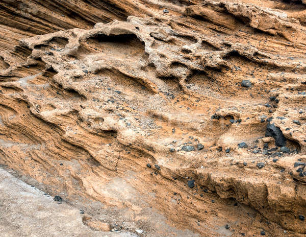 Background and texture of volcanic formations Stock photo © amok