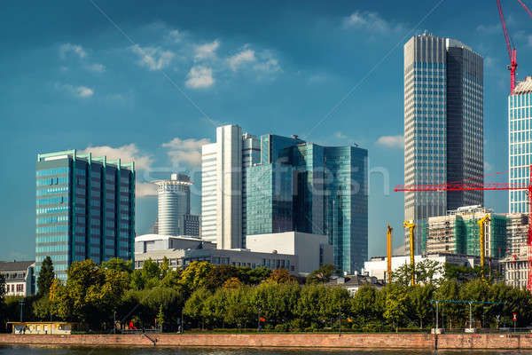 Сток-фото: Skyline · Франкфурт · основной · Германия · служба