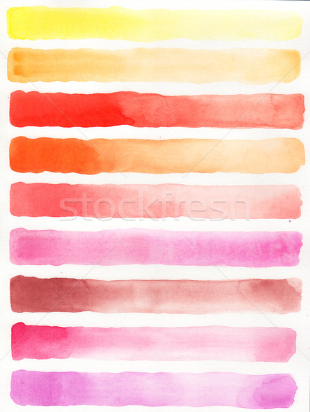 Watercolor painting Stock photo © amok