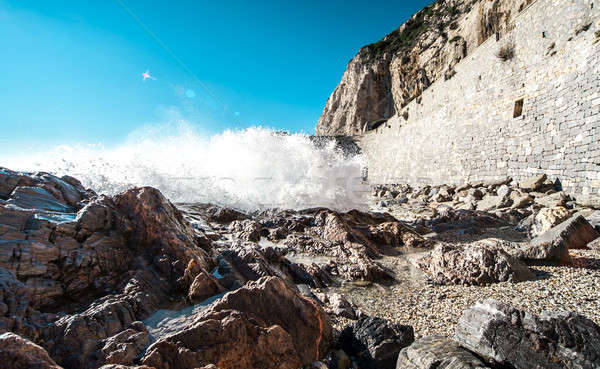 Finale Ligure seaside, Italy Stock photo © amok