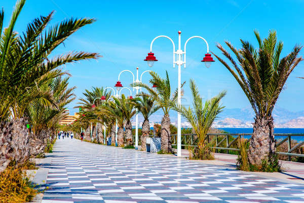 Los Arenales del Sol promenade, Spain Stock photo © amok