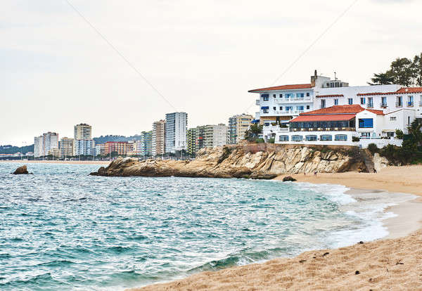 Coastline of Platja d'Aro. Spain Stock photo © amok
