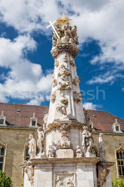 Holy Trinity Column. Budapest, Hungary Stock photo © amok