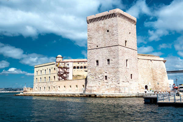 View of Fort Saint Nicholas in Marseille, France Stock photo © amok
