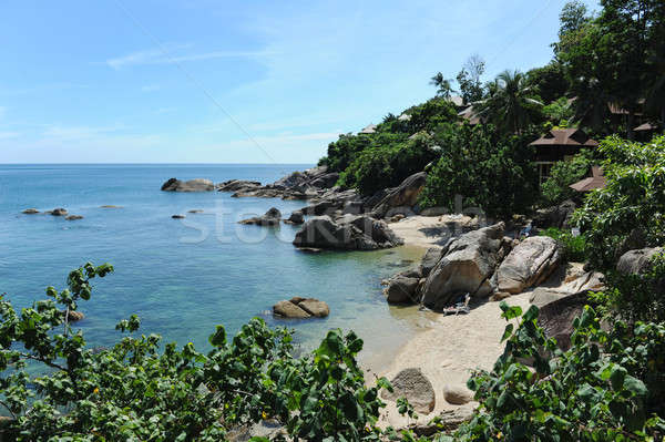 Stock photo: Tropical Lamai beach, Thailand