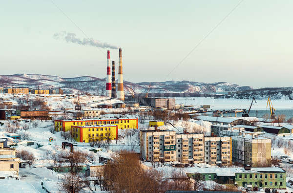 Petropavlovsk-Kamchatsky cityscape Stock photo © amok