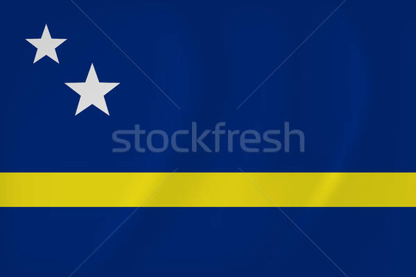 Curacao waving flag Stock photo © Amplion