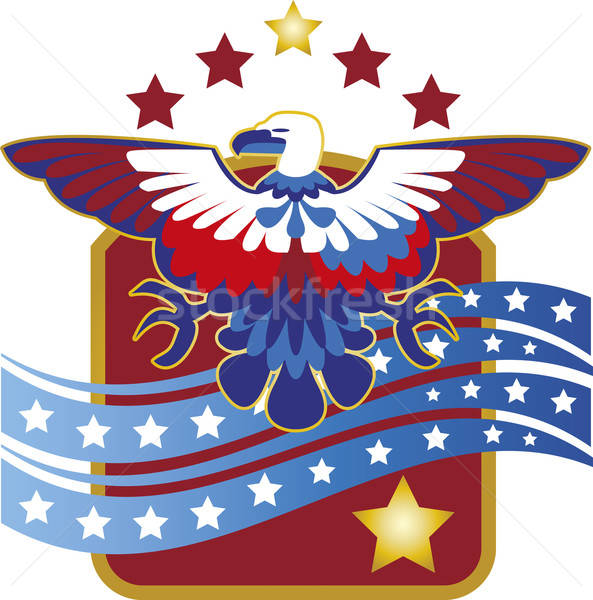 Eagle July 4th. Stock photo © anaklea