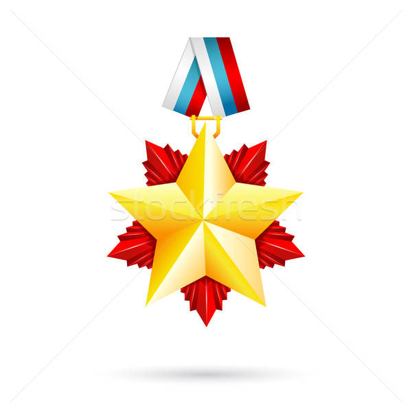 Vergabe Sterne Zeichen Flagge Armee Urlaub Stock foto © anastasiya_popov