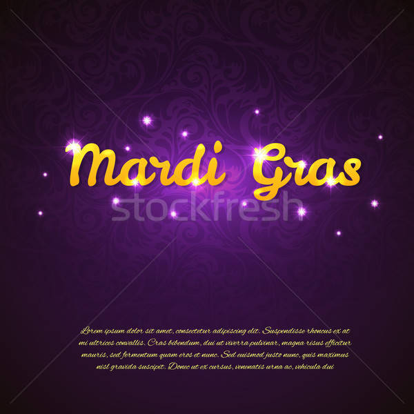 Mardi Gras beauty background Stock photo © anastasiya_popov