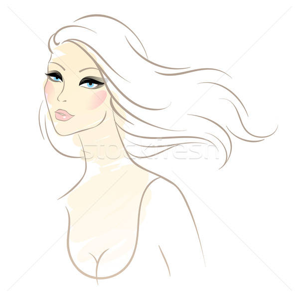Beautiful woman pic Stock photo © anastasiya_popov