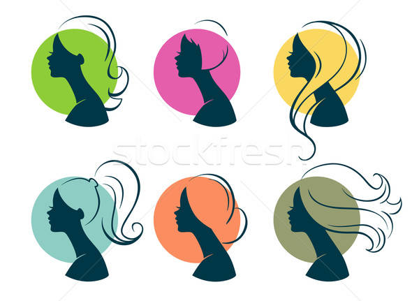 Stock photo: Beautiful womans