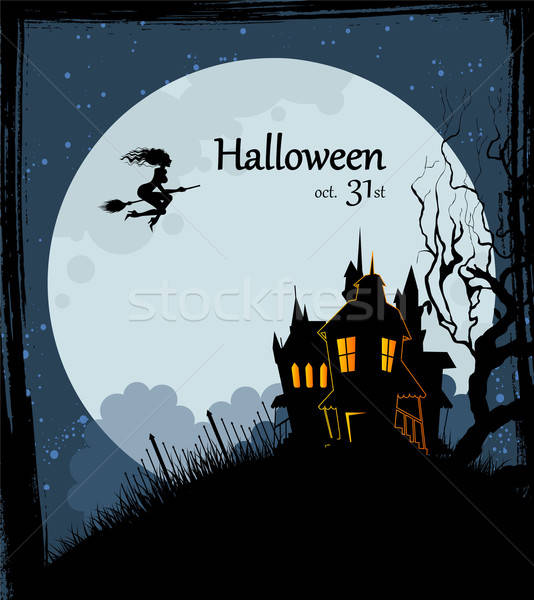 Halloween dark back Stock photo © anastasiya_popov