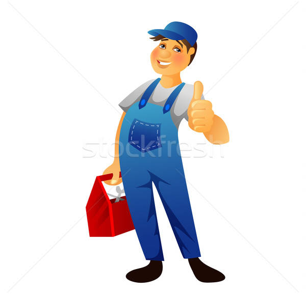 Plumber man Stock photo © anastasiya_popov