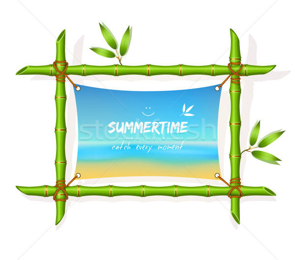 ummer beach background Stock photo © anastasiya_popov