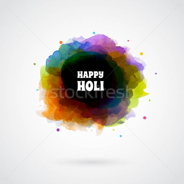 Happy Holi card template Stock photo © anastasiya_popov