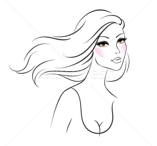 Beautiful woman pic Stock photo © anastasiya_popov