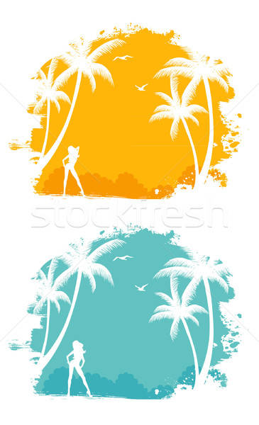 Tropic back Stock photo © anastasiya_popov