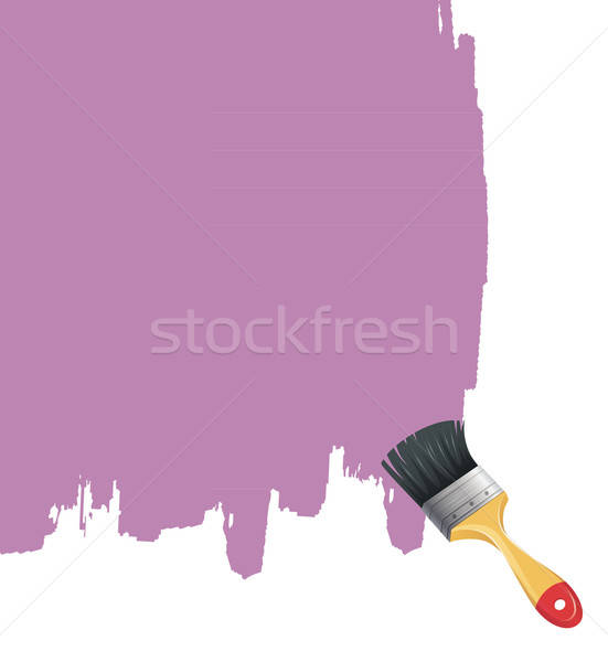 Paint brush with splash Stock photo © anastasiya_popov