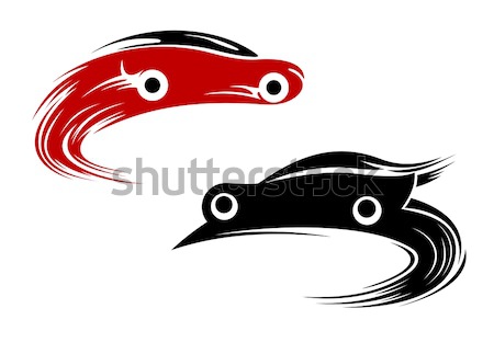 Sport racing car Stock photo © anbuch